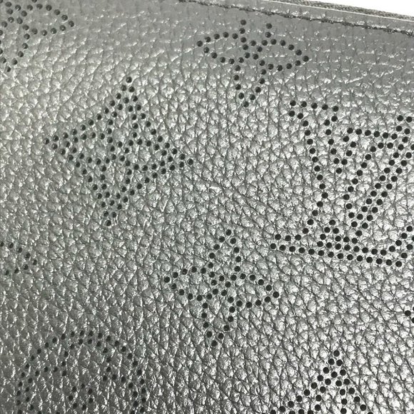 LOUIS VUITTON MonogramMahina Zippy Wallet Zip Around Long Wallet Black - Picture 6 of 12